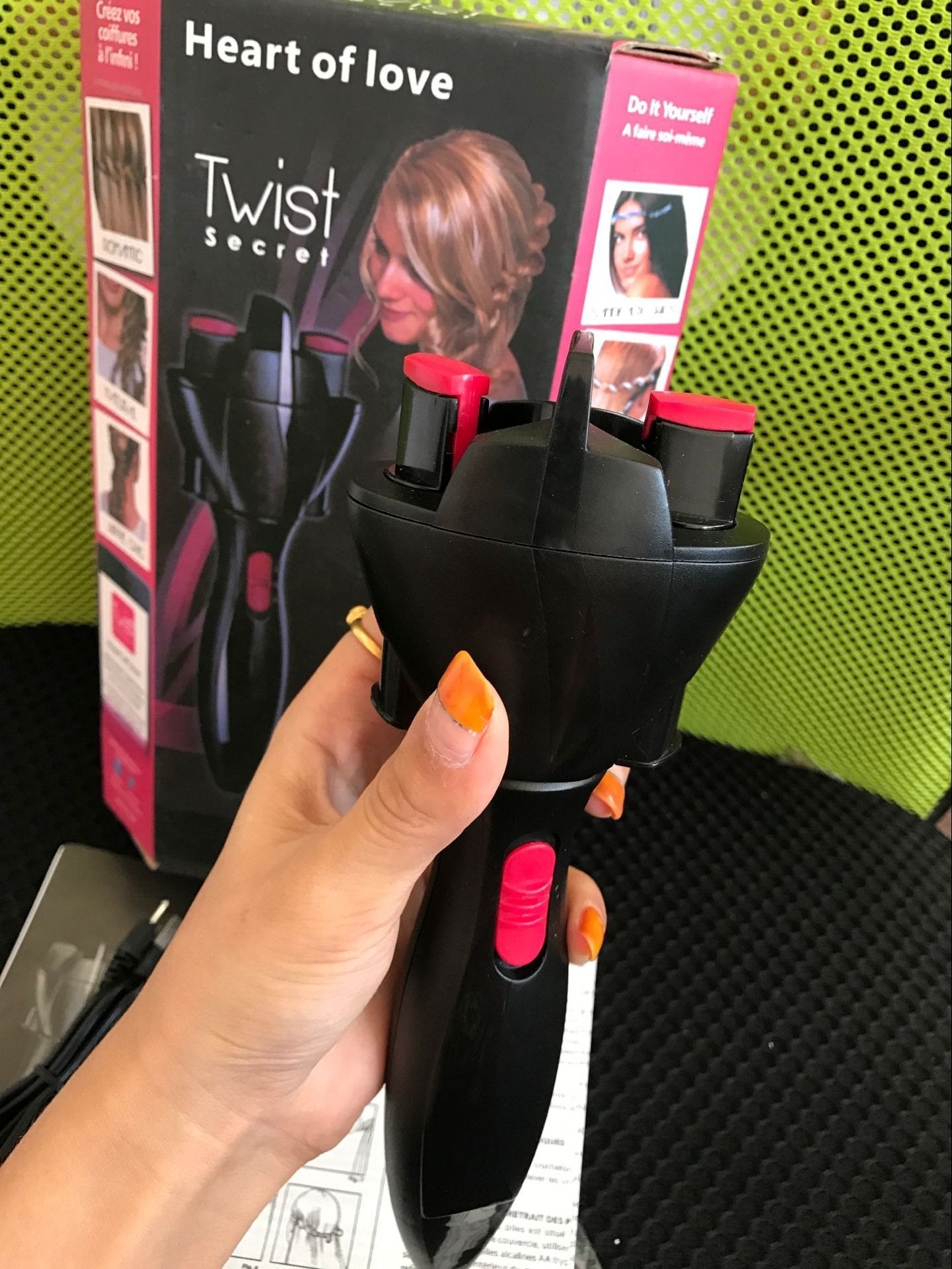 Automática Eléctrica USB para Trenzar y Torcer el Cabello