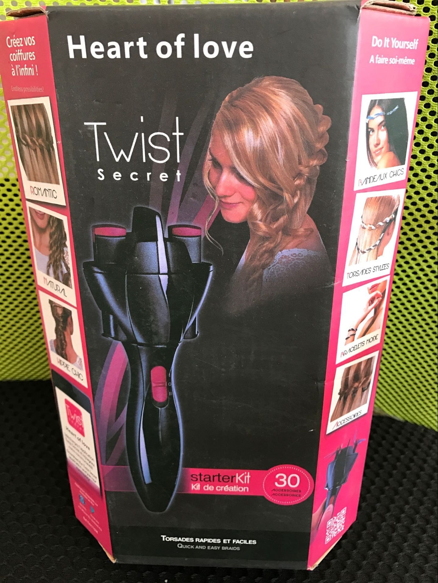 Automática Eléctrica USB para Trenzar y Torcer el Cabello